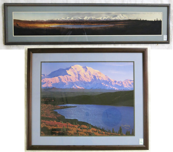 Appraisal: TWO DENALI NATIONAL PARK PRINTS Myron Rosenberg limited edition off-set