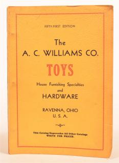 Appraisal: vol Original Toy Catalog with Color s The A C