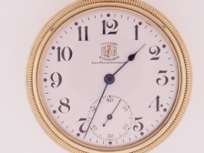 Appraisal: Ball Waltham J colored dial marked with silver green and