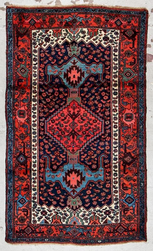 Appraisal: Antique West Persian Rug ' '' x ' '' Antique