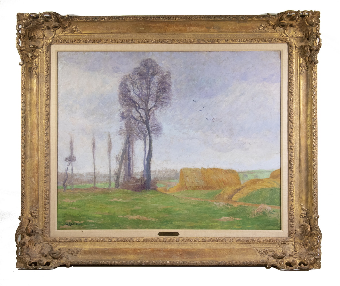 Appraisal: GUSTAVE LOISEAU FRANCE - Paysage d'Automne a Nesle a Vallee