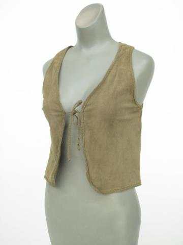 Appraisal: Three Armani vests including Armani Jeans white denim vest with