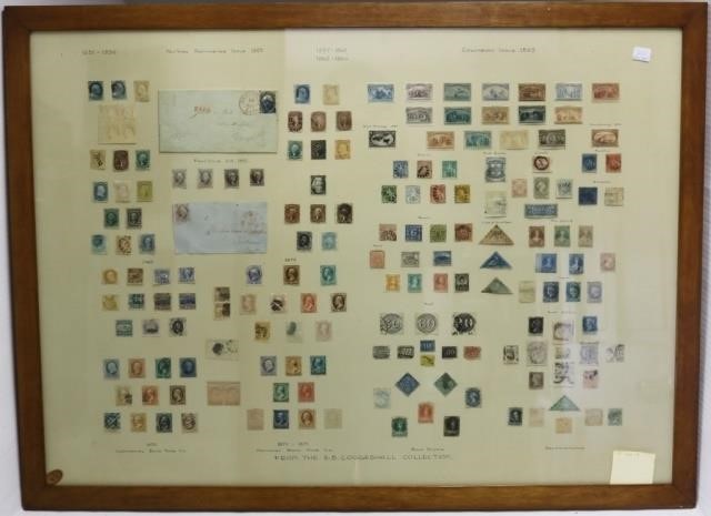 Appraisal: TH C U S STAMP COLLECTION CONTAININGAPPROXIMATELY EXAMPLES OF EARLY