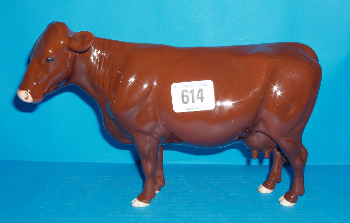 Appraisal: Red Poll Cow Boxed