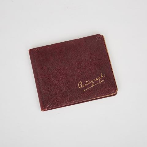 Appraisal: Autograph Album A Memento of George s Visit To Queenstown