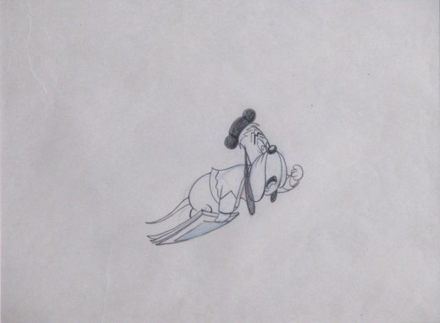 Appraisal: Senor Droopy Original Production Drawing depicting Senor Droopy MGM Tex