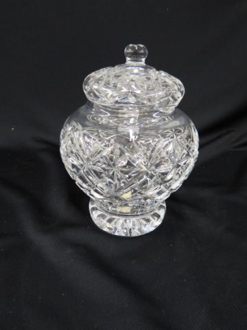 Appraisal: Waterford Cut Crystal Ginger Jar signed excellent