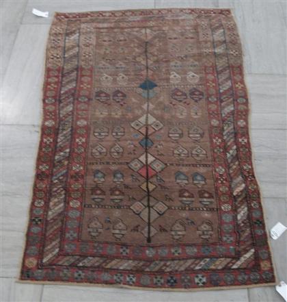 Appraisal: Kurdish rug north west persia circa late th century