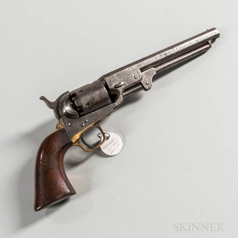 Appraisal: Colt Model Navy Revolver Colt Model Navy Revolver c caliber