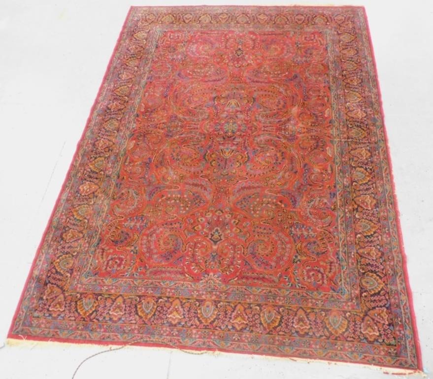 Appraisal: ROOM SIZE SAROUK RUG EARLY TH C ' X '