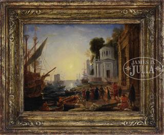 Appraisal: GEORGE H YEWELL American - THE LANDING OF CLEOPATRA AFTER