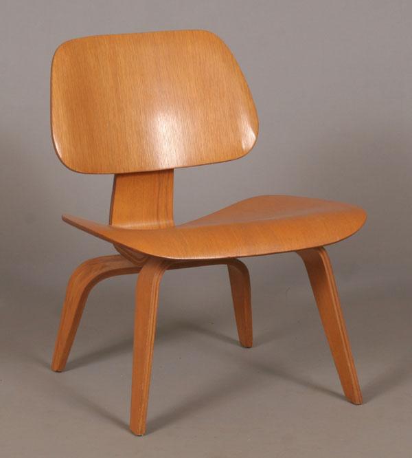 Appraisal: Charles Eames LCW lounge chair wood ca for Herman Miller