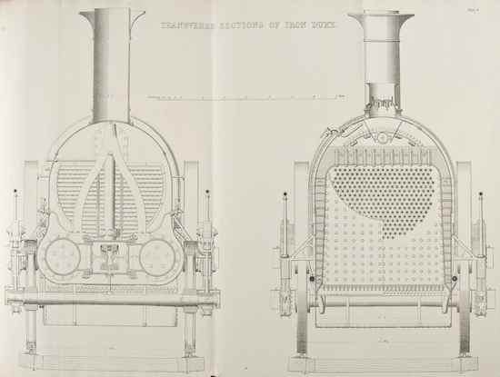 Appraisal: Tredgold Thomas Locomotive and Stationary Engines engraved plates only called