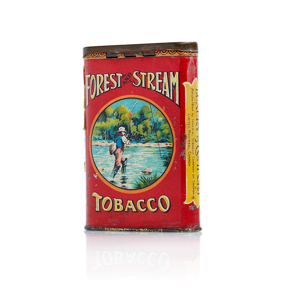 Appraisal: Forest and Stream Tobacco Tin Forest and Stream Tobacco pocket