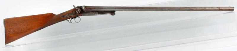 Appraisal: W Richards Underlever Shotgun Description Serial Cal GA Barrel length