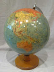 Appraisal: A cm dia Political Globe dated on turned beech stand