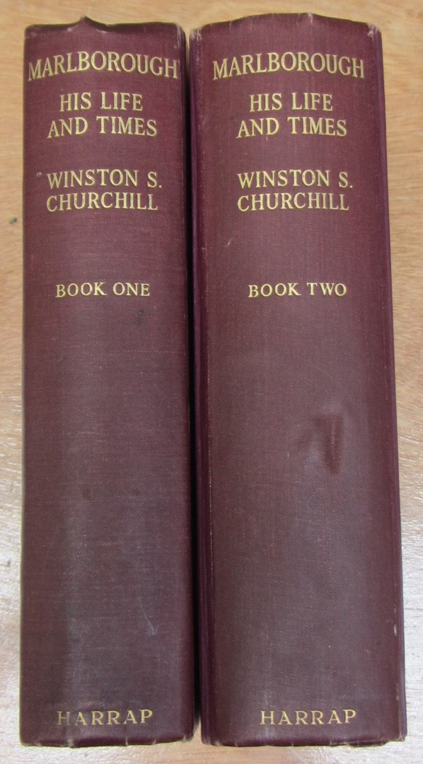 Appraisal: CHURCHILL W S Marlborough his life and times First Volume