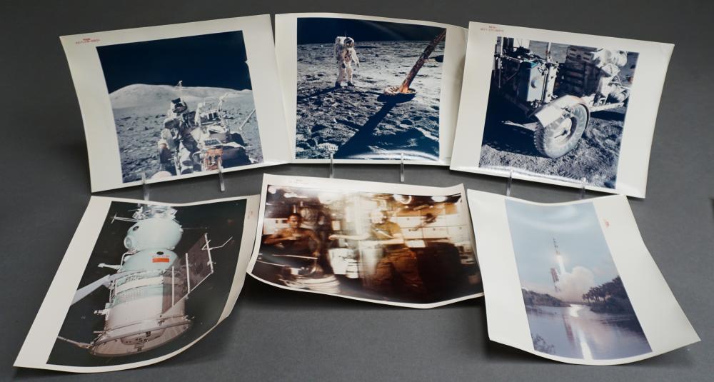 Appraisal: Collection of Assorted NASA Red Numbered Photograph Unmarked Photographs and