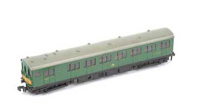 Appraisal: Hornby Dublo -Rail unboxed SR green Electric Motor Coach Brake