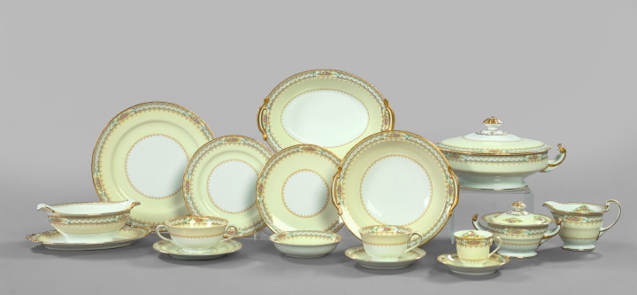 Appraisal: Extensive One Hundred Twenty-Five-Piece Noritake Porcelain Partial Dinner Service for