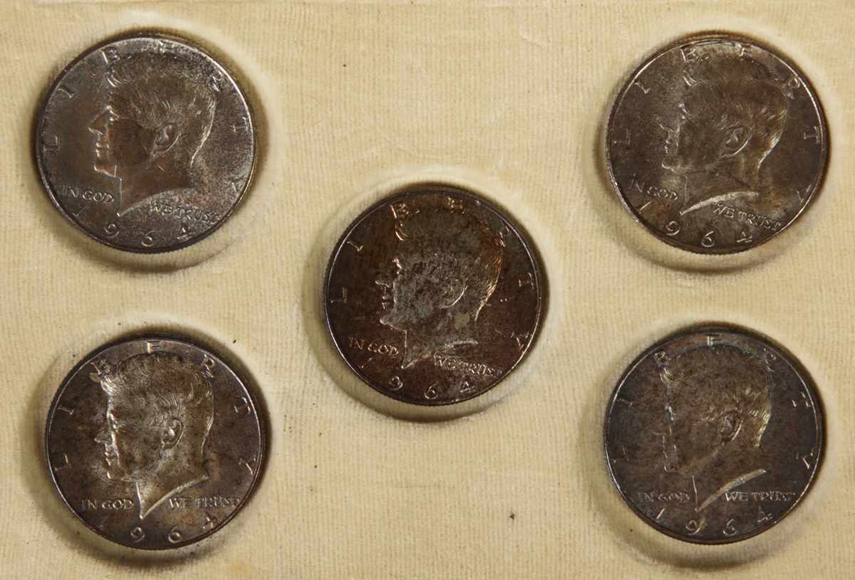 Appraisal: - Silver Half Dollars Dia ''E