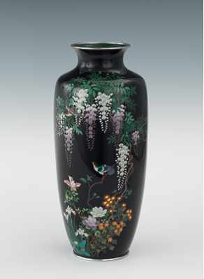 Appraisal: A Japanese Cloisonne Vase Third Mark of Ota-Kichi Tapered form