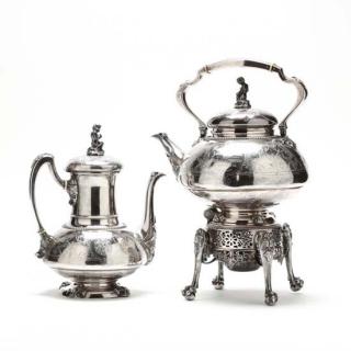 Appraisal: Tiffany Co Sterling Silver Spirit Kettle Coffee Pot circa -