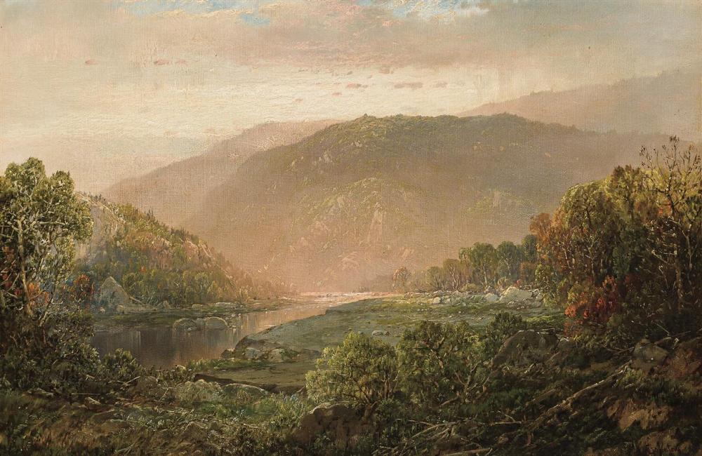 Appraisal: WILLIAM LOUIS SONNTAG SR American - Hudson Valley oil on