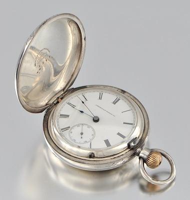 Appraisal: An American Waltham Coin Silver Pocket Watch ca Coin silver