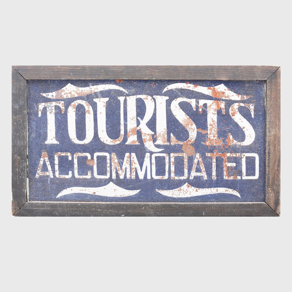 Appraisal: Three American Trade Signs Comprising A painted wood for sale