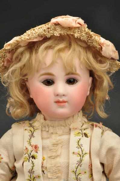 Appraisal: Presque Bisque Doll of French Origin Description Closed mouth brown