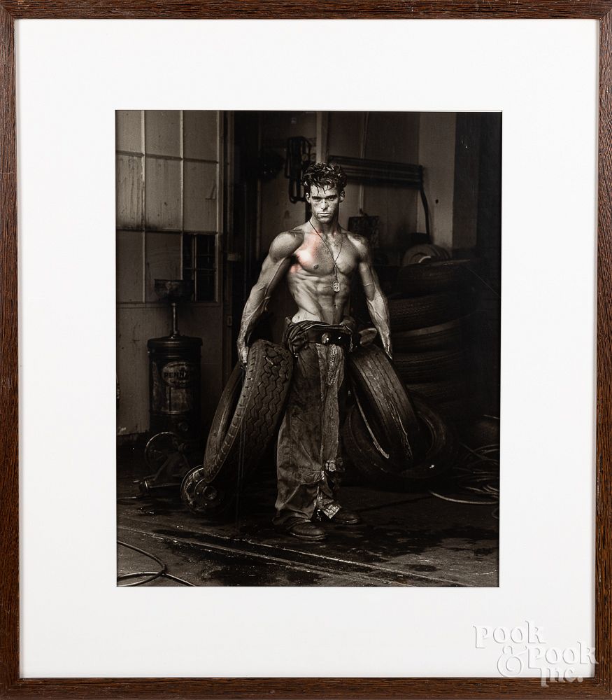 Appraisal: Herb Ritts gelatin silver print Herb Ritts American - gelatin