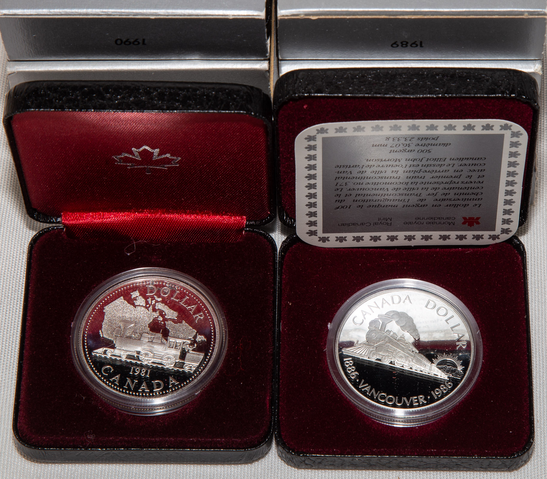 Appraisal: SILVER CANADIAN DOLLARS three two two