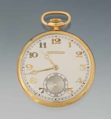 Appraisal: A Tiffany Co k Gold Pocket Watch With Box k