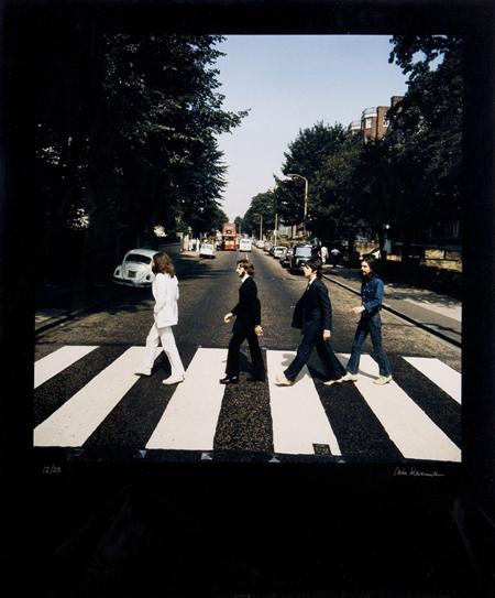 Appraisal: IAIN MACMILLAN BRITISH - ABBEY ROAD FRONT COVER C-print signed