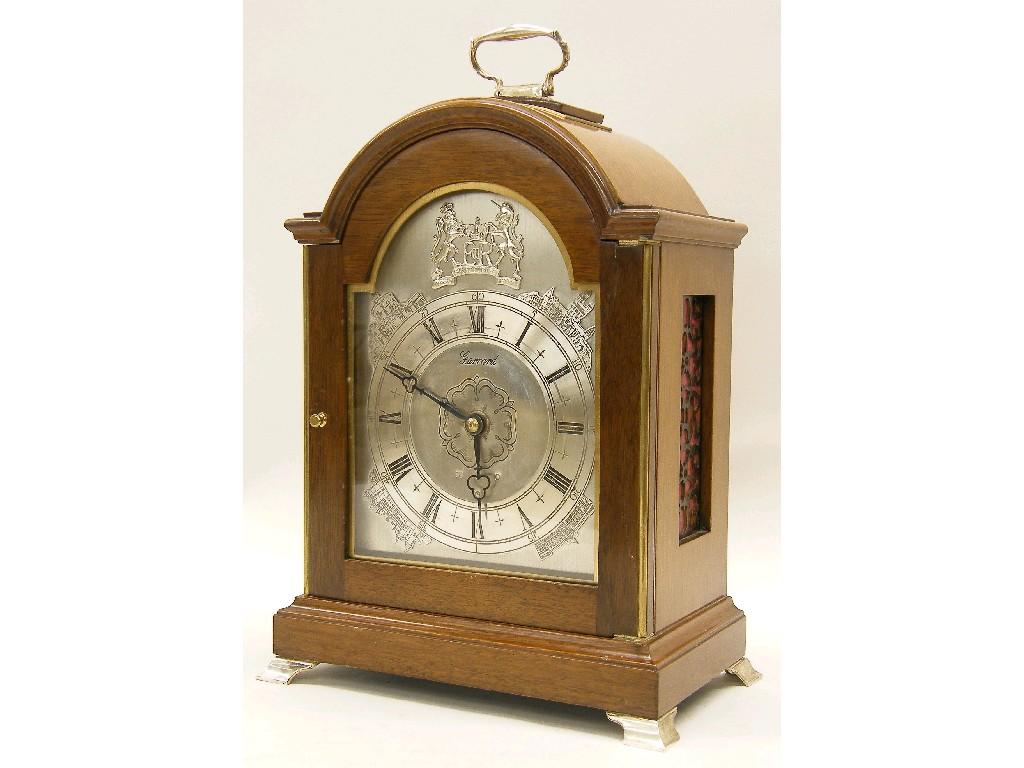 Appraisal: Small French carriage clock timepiece within a brass corniche case