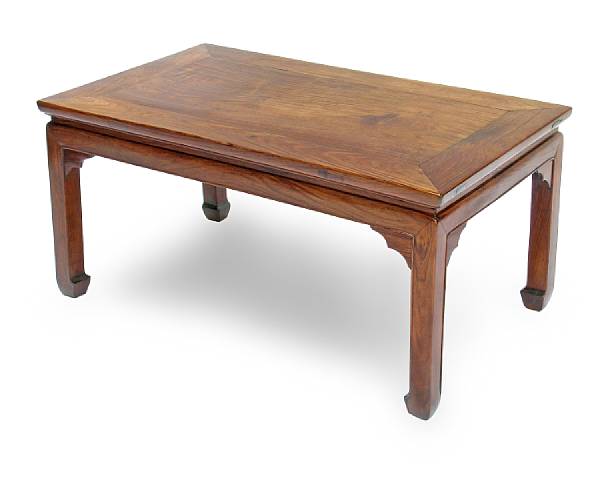 Appraisal: A Chinese huanghuali rectangular table late th early th century