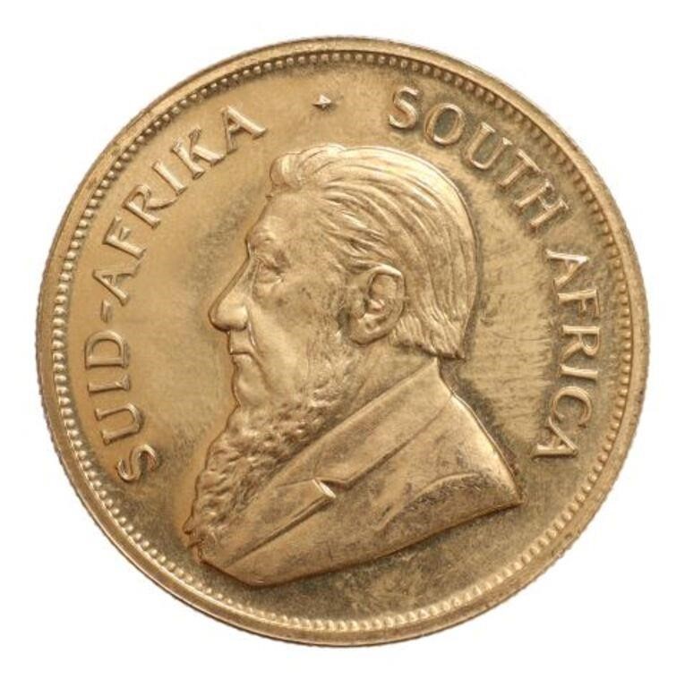 Appraisal: Krugerrand one-ounce gold coin