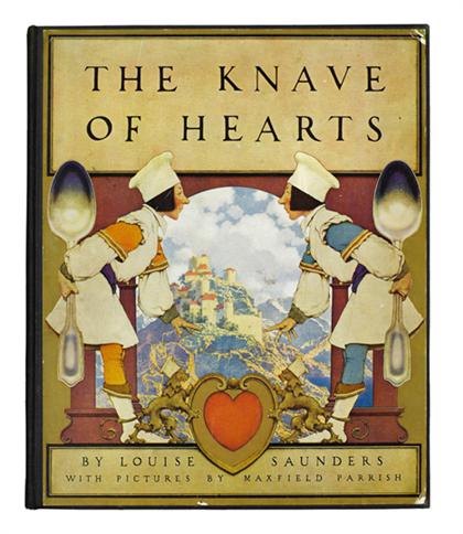 Appraisal: vol Parrish Maxfield illustrator Saunders Louise The Knave of Hearts