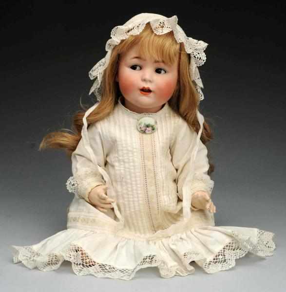 Appraisal: Flirty Character Baby Doll German bisque socket head incised Simon