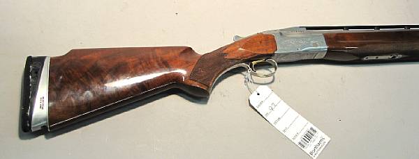 Appraisal: A gauge Browning Model BT Stainless single barrel trap gun