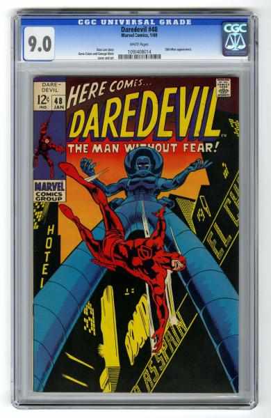 Appraisal: Daredevil CGC Marvel Comics Click for full description