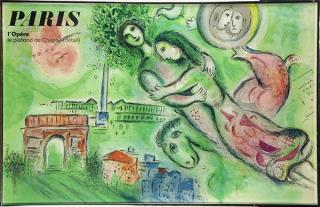 Appraisal: Print Marc Chagall Marc Chagall French Russian - Paris L'Opera