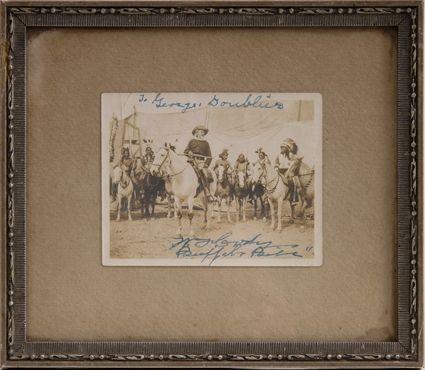 Appraisal: AUTOGRAPHED PHOTOGRAPH OF BUFFALO BILL x in