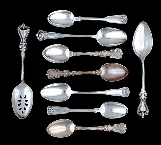 Appraisal: American sterling flatware circa - Towle Old Colonial pattern -piece