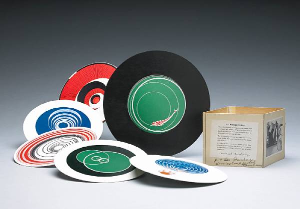 Appraisal: Marcel Duchamp French - Rotoreliefs Optical Discs Schwartz - The