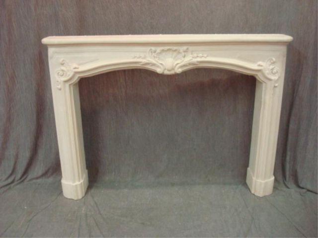 Appraisal: Sandstone Style Fireplace Mantel From a Greenwich CT home Dimensions