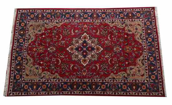 Appraisal: ISFAHAN RUG - ft in x ft in