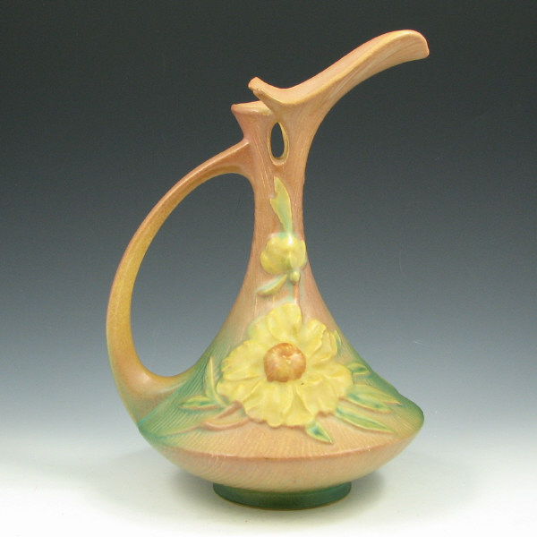 Appraisal: Roseville Peony - Ewer - Mint Roseville Peony ewer in