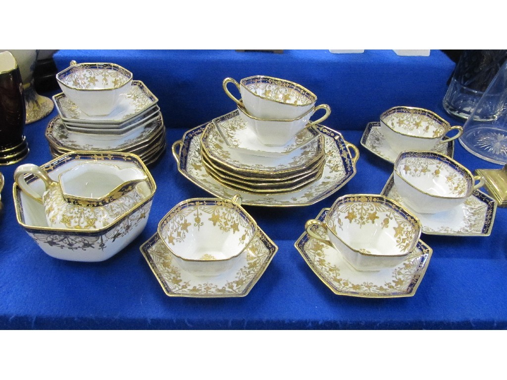 Appraisal: Noritake part teaset comprising seven cups nine saucers eleven plates